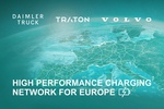 Volvo, Daimler и Traton создадут в Европе сеть зарядных станций для электрических грузовиков